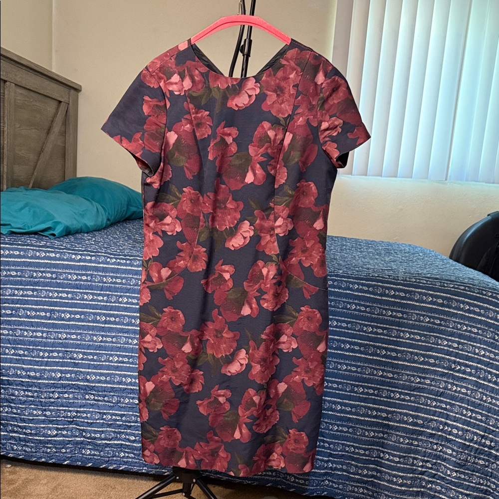Floral Short Sleeve Dress